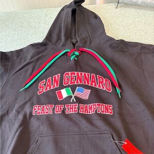 San Gennaro Feast Hoodie with Flags